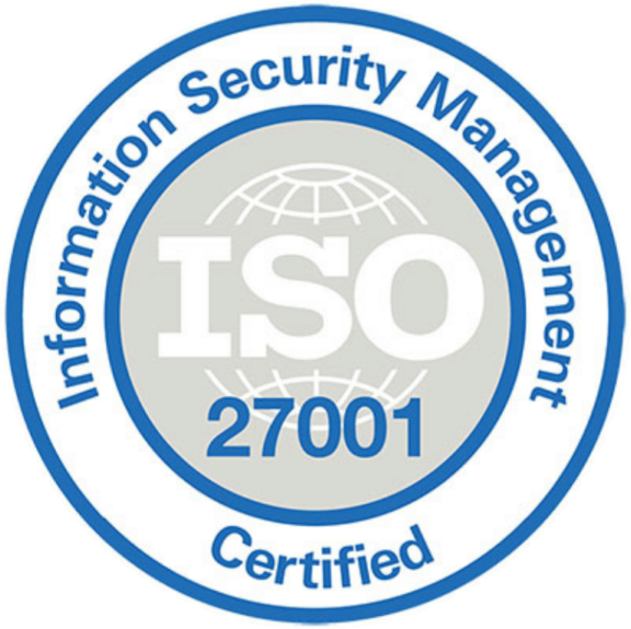 ISO 27001 Certified